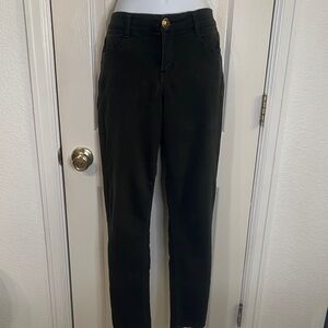 Forest Green Skinny Jeans by Rewind
